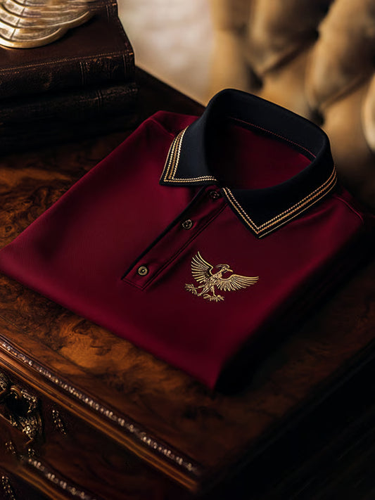 Ανδρικά Vintage διακοπές επιχειρήσεων Καθαρή πόλο πουκάμιση