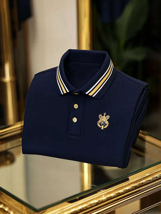 Ανδρικά Vintage διακοπές επιχειρήσεων Καθαρή πόλο πουκάμιση