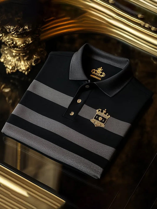 Ανδρικά Vintage διακοπές επιχειρήσεων Καθαρή πόλο πουκάμιση