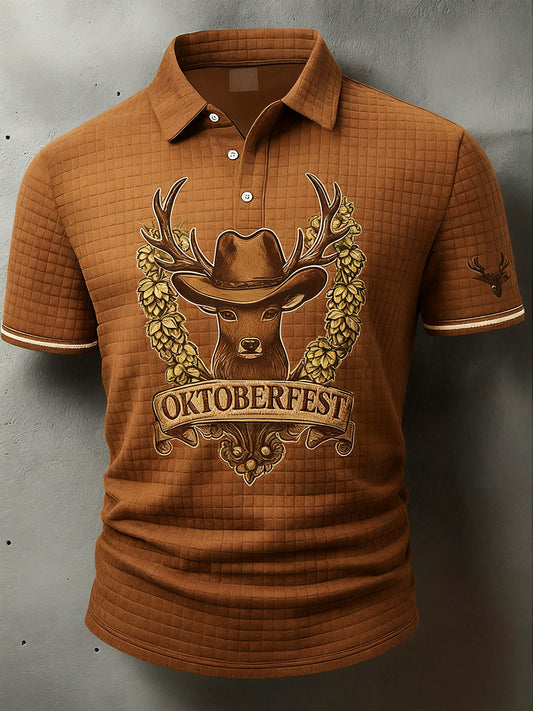 Ανδρικά Vintage διακοπές επιχειρήσεων Καθαρή πόλο πουκάμιση