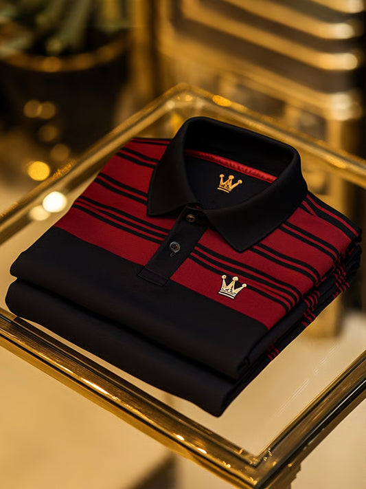 Ανδρικά Vintage διακοπές επιχειρήσεων Καθαρή πόλο πουκάμιση