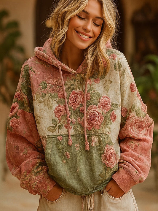 Γυναικείο Vintage Bohemian Patchwork λουλούδια περίπτωση κουκούλας