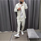 Men's Casual Shirt Jacket & Pants Set