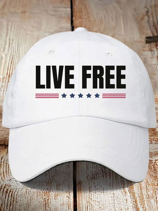 Unisex σημείο στροφής ΗΠΑ Trump Charlie Kirk Αναμνηστικό εκτύπωμα Slouch Hat