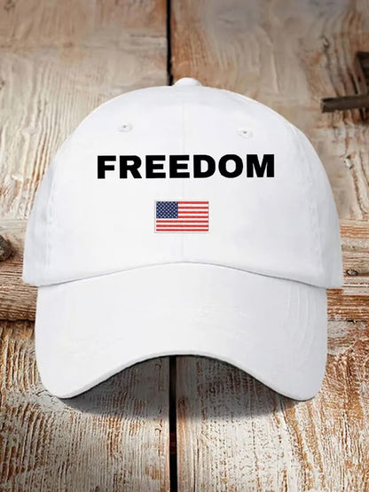 Unisex σημείο στροφής ΗΠΑ Trump Charlie Kirk Αναμνηστικό εκτύπωμα Slouch Hat