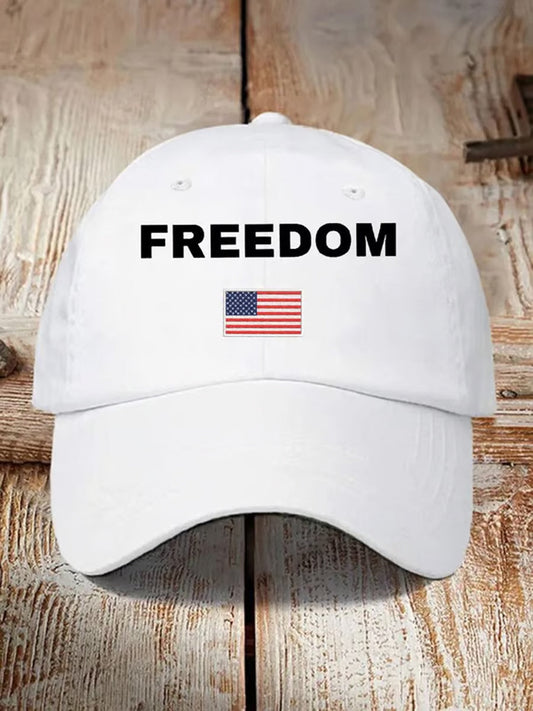 Unisex σημείο στροφής ΗΠΑ Trump Charlie Kirk Αναμνηστικό εκτύπωμα Slouch Hat