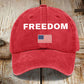 Unisex σημείο στροφής ΗΠΑ Trump Charlie Kirk Αναμνηστικό εκτύπωμα Slouch Hat