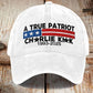 Unisex σημείο στροφής ΗΠΑ Trump Charlie Kirk Αναμνηστικό εκτύπωμα Slouch Hat