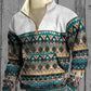 Ανδρικά Ρέτρο Δυτική Εκτύπωση Casual Top Retro Western