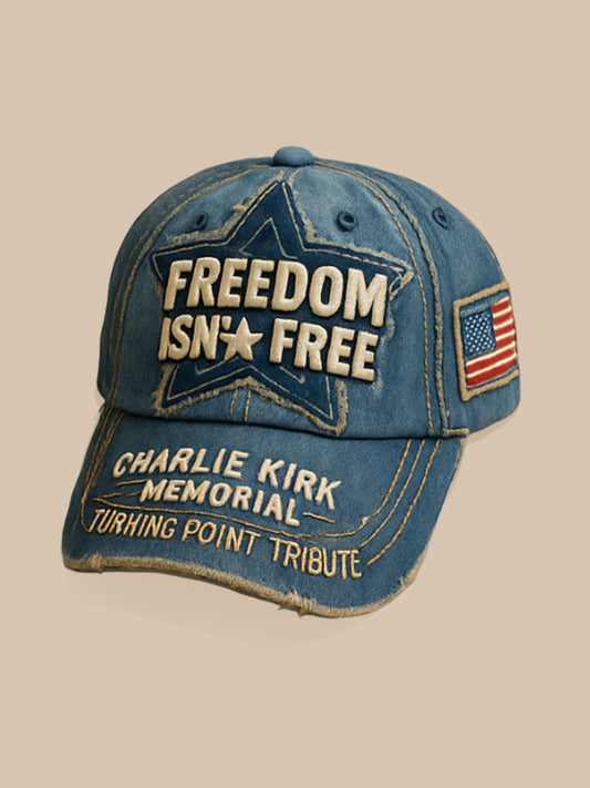 Unisex προσεύχεται Charlie Kirk Αναμνηστικό Εκτύπωση καπέλο