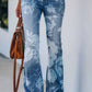 Γυναικείο Vintage τυπωμένο Faux Denim Casual παντελόνι