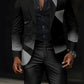 Ανδρικά Retro Τέχνη Εκτύπωση Casual Blazer εκτύπωσης