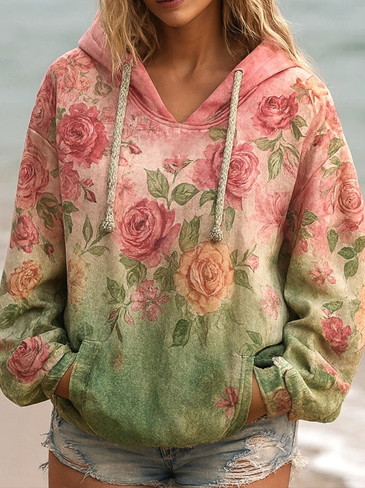 Γυναικείο Vintage Bohemian Patchwork λουλούδια περίπτωση κουκούλας